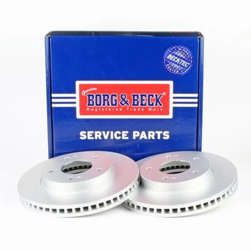 Borg & Beck 2 x Vented Front Brake Discs BBD5431