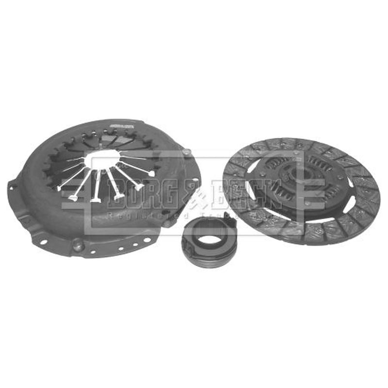 Borg & Beck Clutch Kit Set 3pc 215mm HK9775