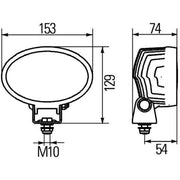 Hella Worklight High 1GA 996 661-002