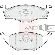 Apec Front Brake Pad Set PAD1265