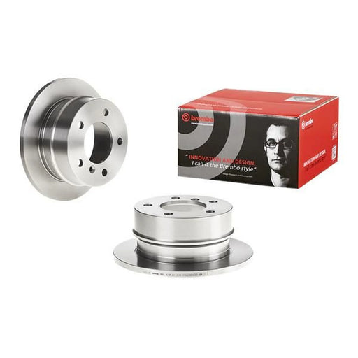 Brembo 2 x Solid Rear Brake Discs 08.7724.10