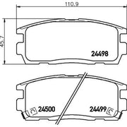 DON Rear Brake Pad Set PCP1181