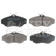 Key Parts 4 x Front Brake Pad Set KBP1429