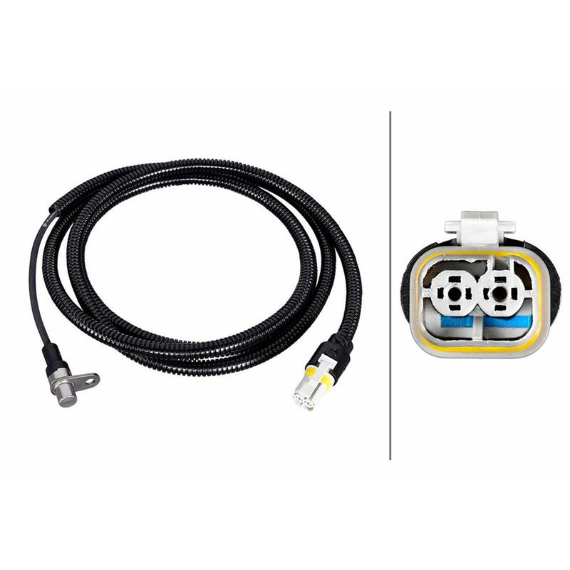 Hella ABS Wheel Speed Sensor Front Left 6PU 230 052-341