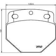DON Front Brake Pad Set CVP338