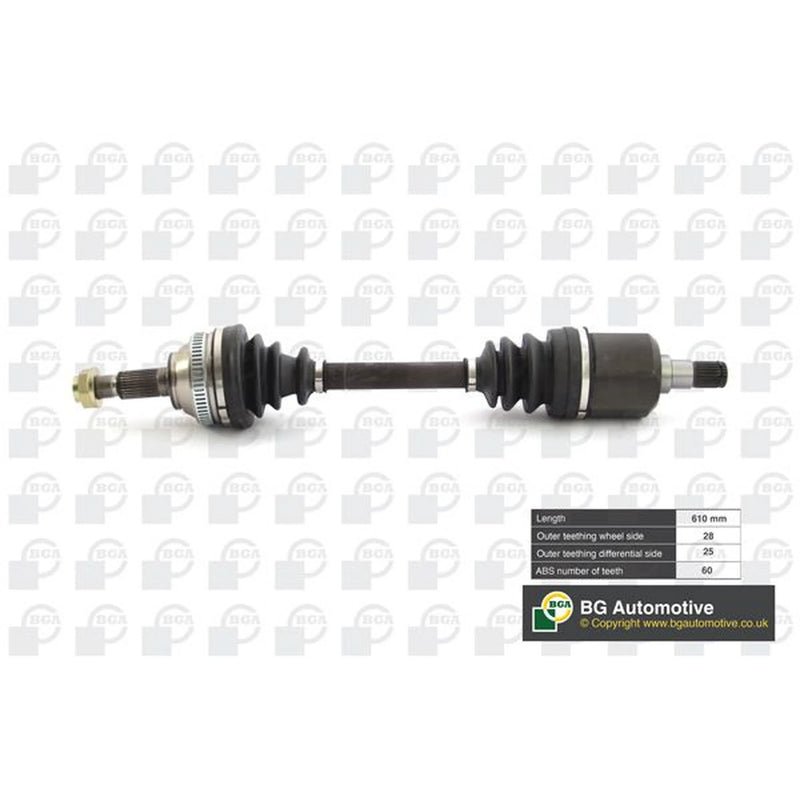 BGA CV Drive Shaft Driveshaft Front Right DS7503A