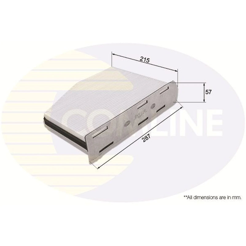 Comline Cabin Air Filter (Pollen Filter) EKF118