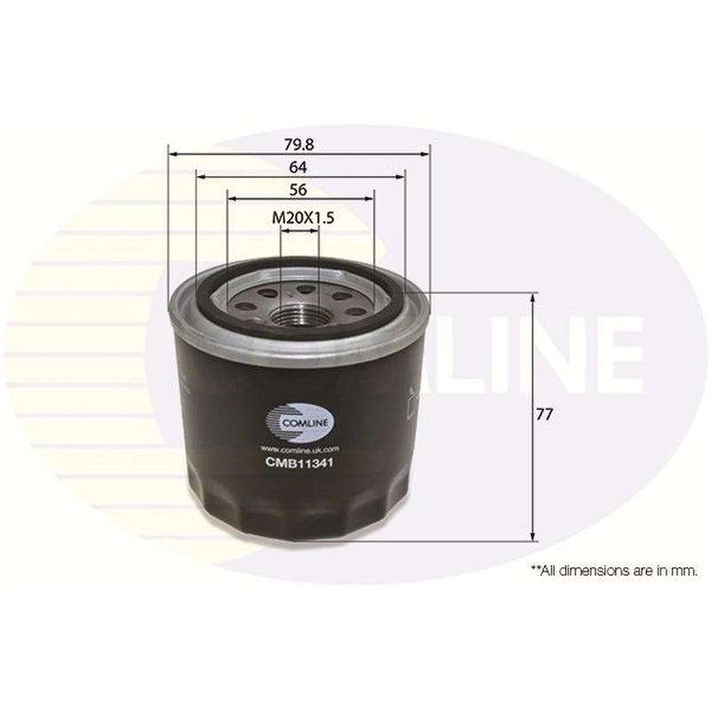 Comline Engine Oil Filter CMB11341