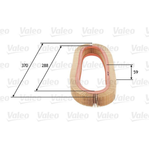 Valeo Engine Air Filter 585693