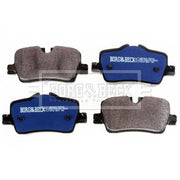 Borg & Beck 4 x Rear Brake Pad Set BBP2842