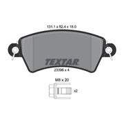 Textar Front Brake Pad Set 2339602