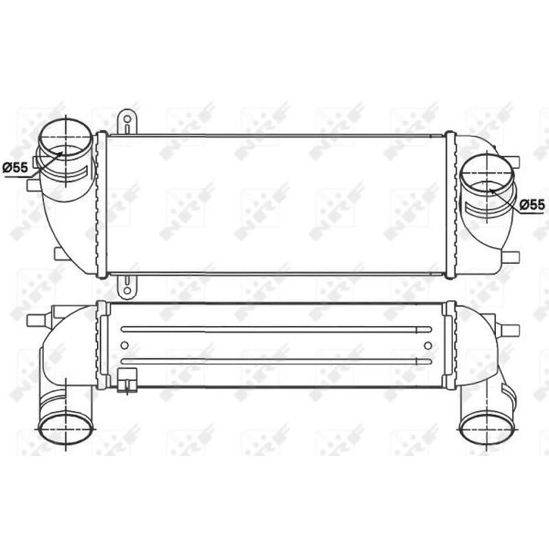 NRF Intercooler (Charge Air Cooler) 30338