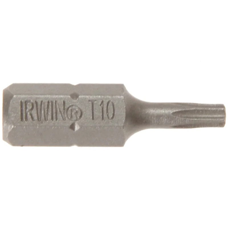 IRWIN® TORX Insert Bits TX10 25mm (Pack 10) - 10504351