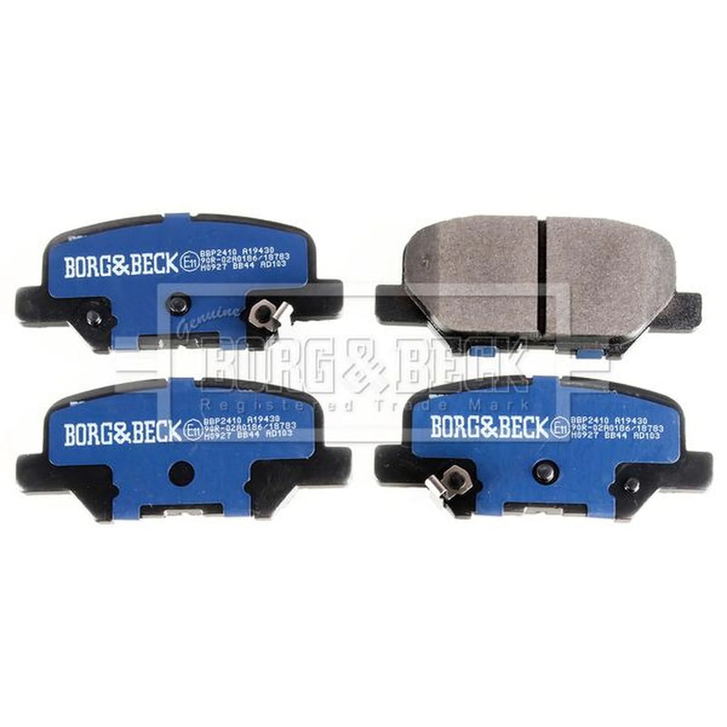 Borg & Beck 4 x Rear Brake Pad Set BBP2410