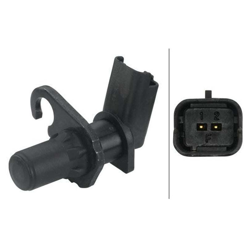 Hella Crankshaft Position Sensor Flywheel side 6PU 009 163-431