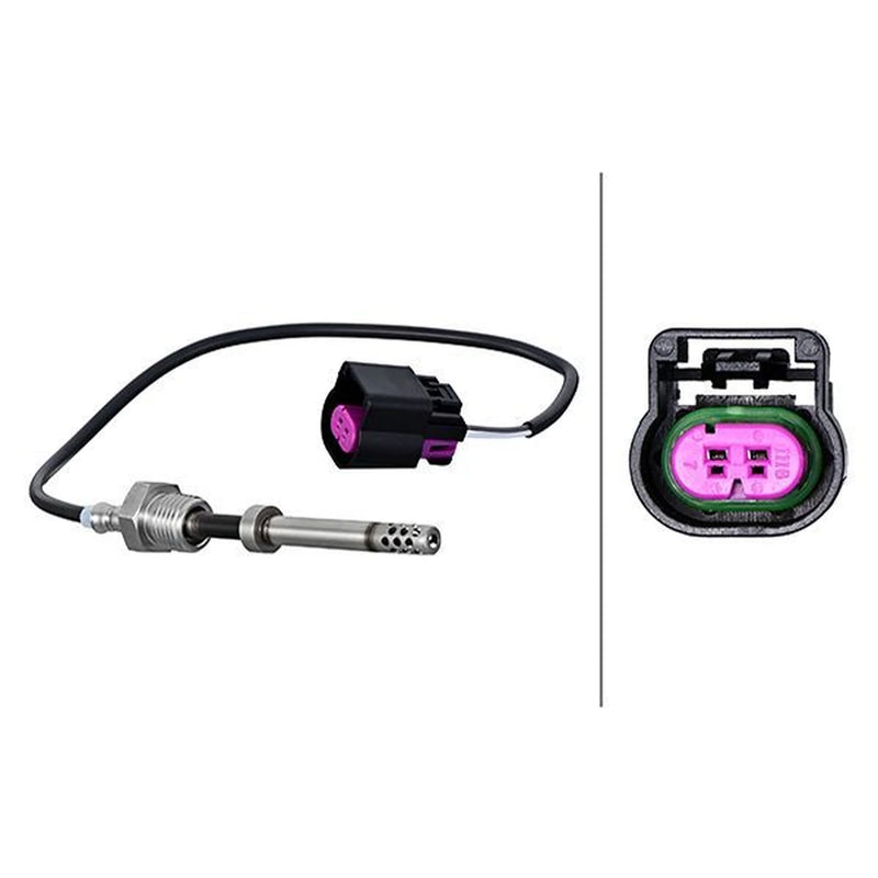Hella Exhaust Gas Temperature Sensor 6PT 010 376-411