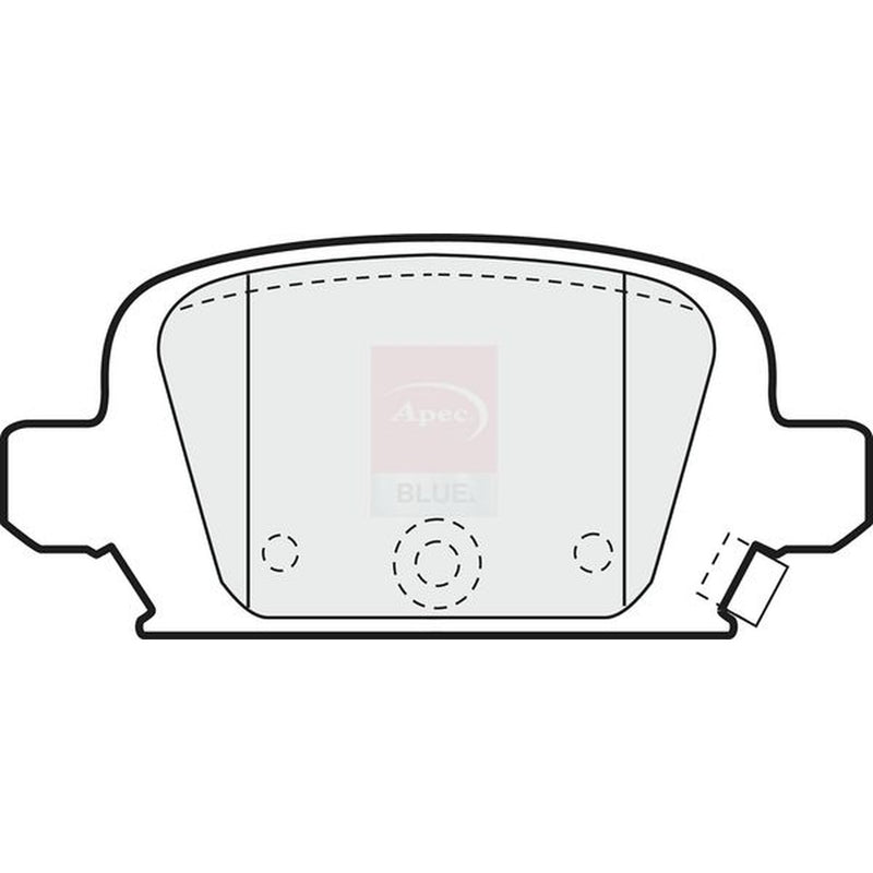 Apec Rear Brake Pad Set PD3547