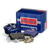 Borg & Beck 4 x Rear Brake Pad Set BBP1542