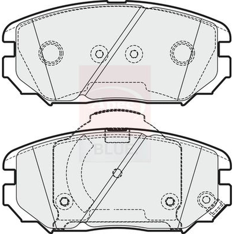Apec Front Brake Pad Set PD4279