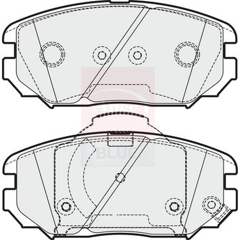 Apec Front Brake Pad Set PD4279