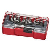 Teng Tools Bit Set Mixed 28 Pieces with Belt Clip