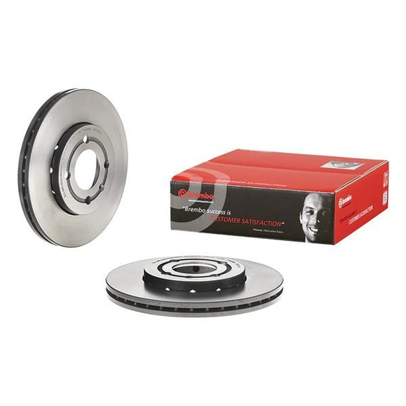 Brembo 2 x Internally Vented Front Brake Discs 09.7011.31
