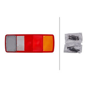 Hella Tail Light Assembly Lens Right 9EL 122 689-051