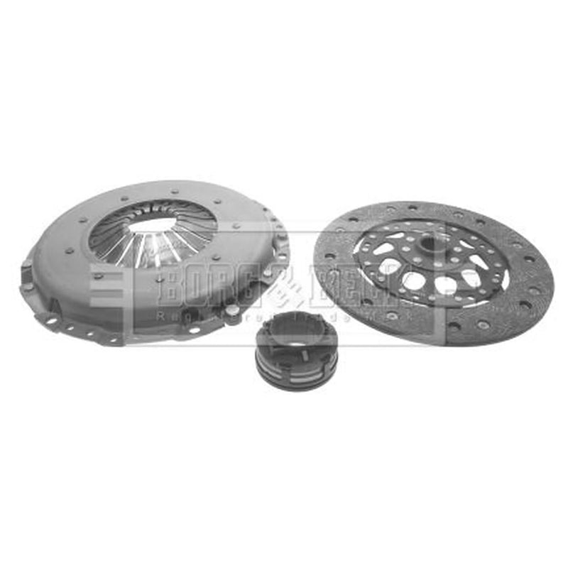 Borg & Beck Clutch Kit Set 3pc 228mm HK6467