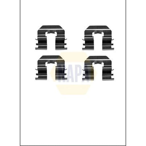 NAPA Brake Pad Accessory Fitting Kit Rear NFK1154