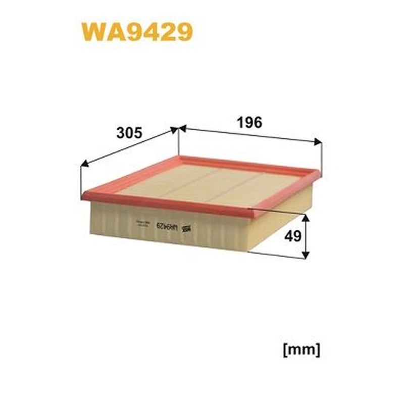 WIX Engine Air Filter WA9429