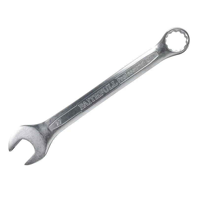 Faithfull Combination Spanner CV Satin Finish (group 2) 26-50mm