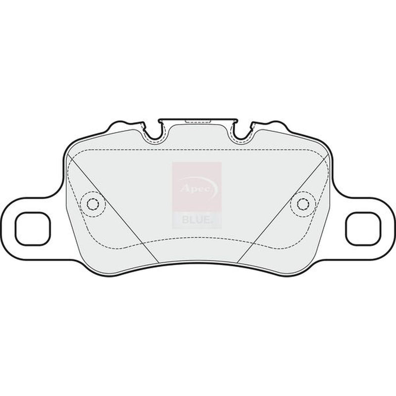 Apec Rear Brake Pad Set PD3864