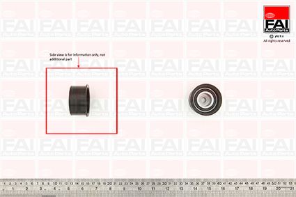 FAI Timing Belt Deflection Pulley/Guide Pulley OD ID Wide