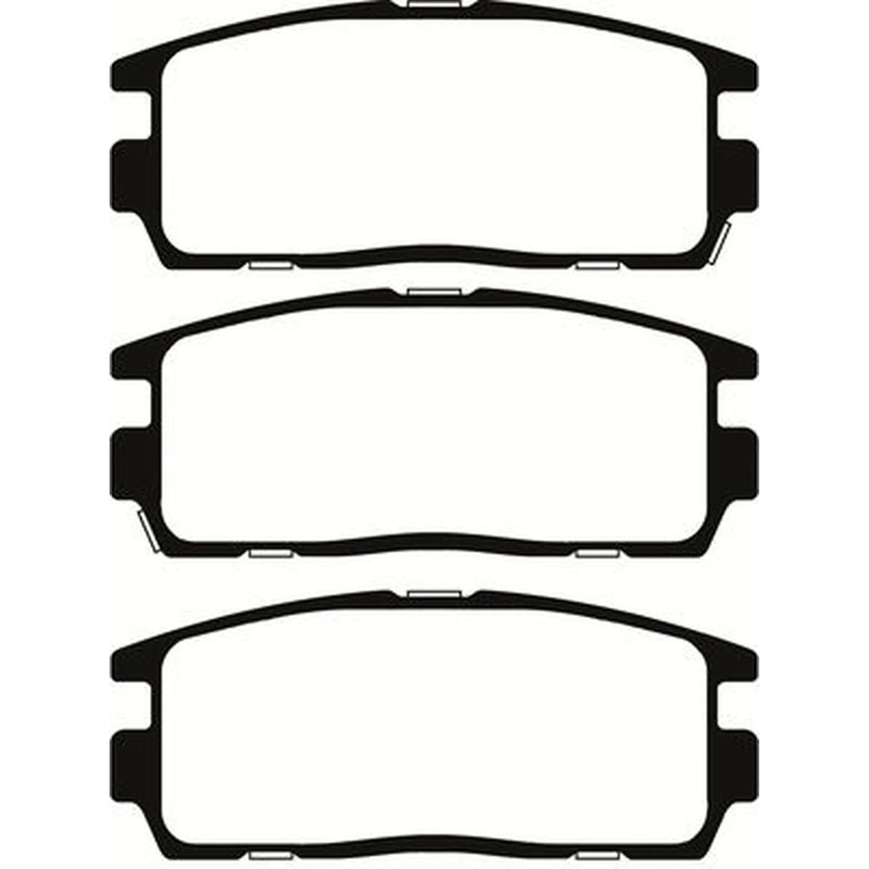 Abtex Rear Brake Pad Set PLU1330
