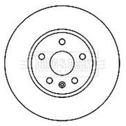 Borg & Beck 2 x Vented Front Brake Discs BBD5894S