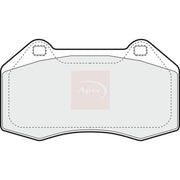 Apec Front Brake Pad Set PAD1416