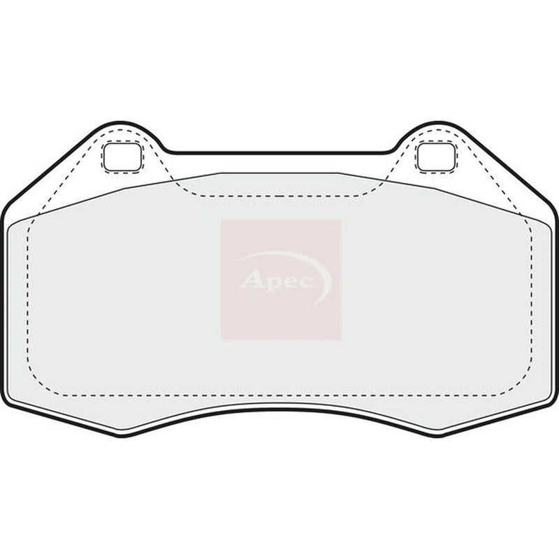 Apec Front Brake Pad Set PAD1416