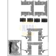 NAPA Brake Pad Accessory Fitting Kit Front NFK1250