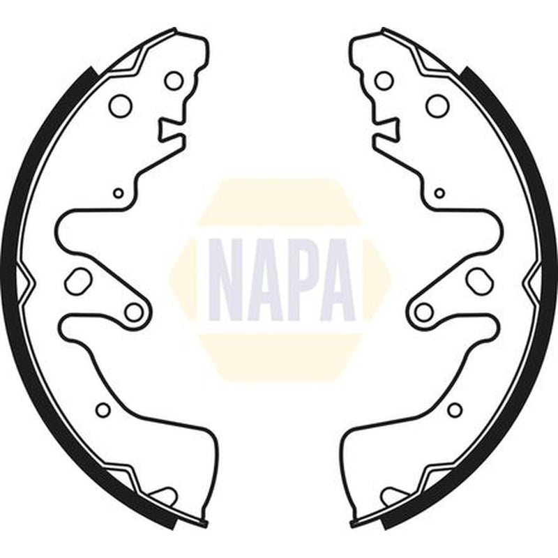 NAPA Brake Shoe Set Axle Kit NBS1070