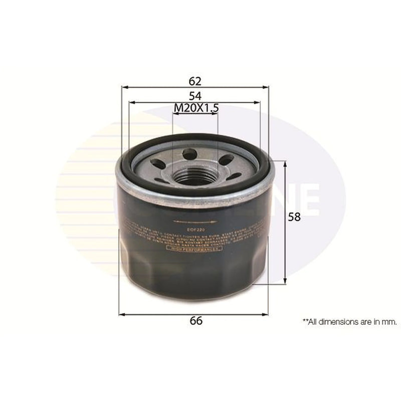 Comline Engine Oil Filter EOF220