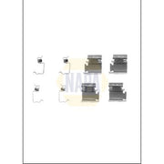 NAPA Brake Pad Accessory Fitting Kit Front NFK1375