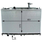 Mahle Engine Radiator CR 1119 000P