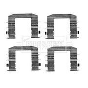 Borg & Beck Brake Pad Accessory Fitting Kit Front BBK1540