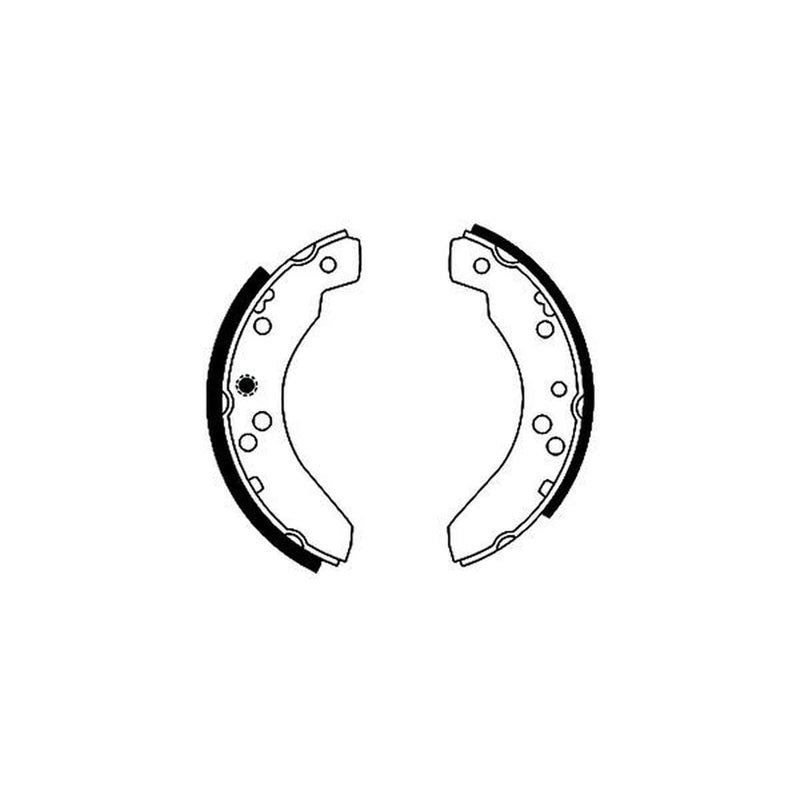 Textar Brake Shoe Set Axle Kit 91037500