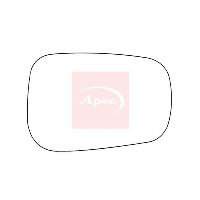 Apec Exterior Wing Mirror Glass Left AMS2721