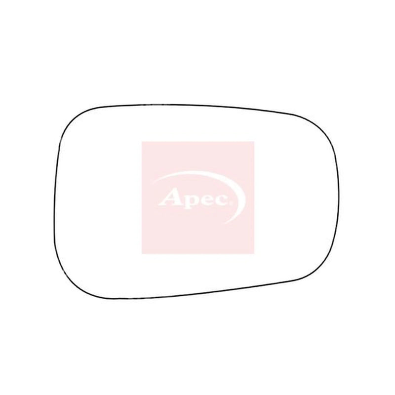 Apec Exterior Wing Mirror Glass Left AMS2721