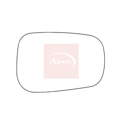 Apec Exterior Wing Mirror Glass Left AMS2721