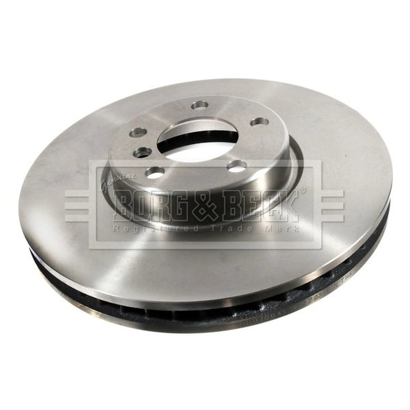 Borg & Beck 2 x Vented Front Brake Discs BBD7004S