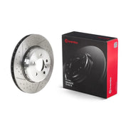 Brembo 2 x Aluminium Rear Brake Disc Hub Brake Discs 09.C395.13