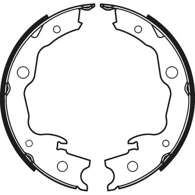 Abtex Brake Shoe Set Axle Kit ABS4146